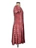 Serenade Paisley Burgundy Casual Dress Size S - photo 4