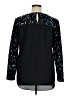oasis 100% Polyester Black Long Sleeve Blouse Size XL - photo 2