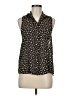 Don't Ask Why 100% Viscose Black Sleeveless Blouse One size - photo 1