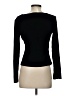 Boston Proper Black 3/4 Sleeve T-Shirt Size XS - photo 2