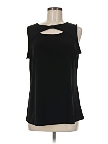 Susan Graver Sleeveless T-Shirt (view 1)