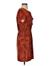 Daniel Rainn Paisley Orange Casual Dress Size S (estimated) - photo 4
