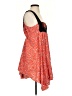 Hazel Print Orange Cocktail Dress Size S - photo 4