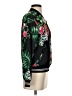Vince Camuto Floral Black Track Jacket Size S - photo 4