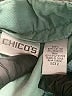 Chico's Stripes Solid Teal Jacket Size Lg (2) - photo 6