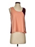 Adidas Color Block Solid Orange Tank Top Size XS - photo 1