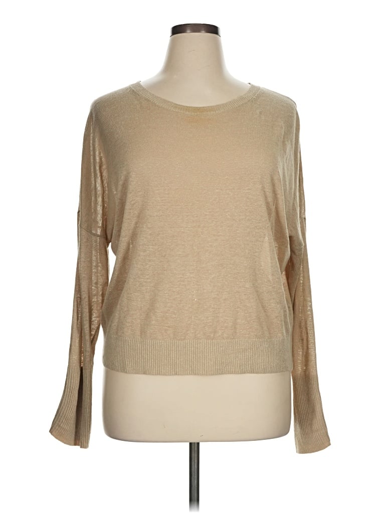 Pre-owned Banana Republic Pullover Sweater In Tan