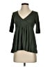 Deletta Green 3/4 Sleeve Top Size XS - photo 1
