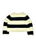 Zara Stripes Yellow Pullover Sweater Size 6 - 7 - photo 1