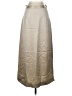 Unbranded Metallic Tan Ivory Formal Skirt Size 28 waist (estimated) - photo 1