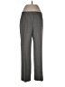 Le Suit 100% Polyester Chevron-herringbone Gray Dress Pants Size 10 Petite - photo 1