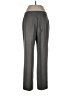 Le Suit 100% Polyester Chevron-herringbone Gray Dress Pants Size 10 Petite - photo 2