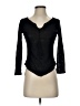 Banana Republic Black 3/4 Sleeve Top Size S - photo 1