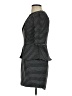 Gabby Skye 100% Polyester Stripes Gray Cocktail Dress Size 4 - photo 5