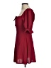 Unbranded 100% Polyester Burgundy Cocktail Dress Size M - photo 5