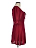 Unbranded 100% Polyester Burgundy Cocktail Dress Size M - photo 4