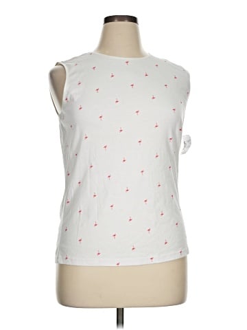 Christopher & Banks Sleeveless T-Shirt (view 1)