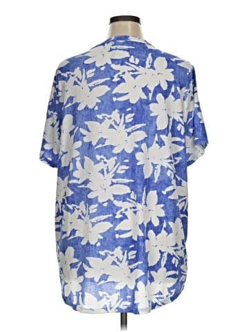 Cathy Short Sleeve Henley (view 2)
