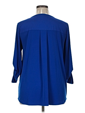 Roz & Ali 3/4 Sleeve Blouse (view 2)