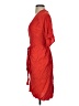 ASOS 100% Viscose Red Cocktail Dress Size 2 - photo 5