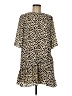 TCEC 100% Polyester Animal Print Brown Casual Dress Size M - photo 1