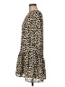 TCEC 100% Polyester Animal Print Brown Casual Dress Size M - photo 5