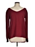 Blue Rain 100% Polyester Burgundy Long Sleeve Blouse Size M - photo 1