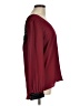 Blue Rain 100% Polyester Burgundy Long Sleeve Blouse Size M - photo 4