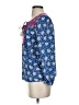 J.Crew 100% Cotton Blue 3/4 Sleeve Blouse Size XXS - photo 5
