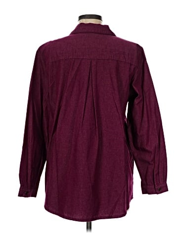 Joan Rivers Long Sleeve Button-Down Shirt (view 2)