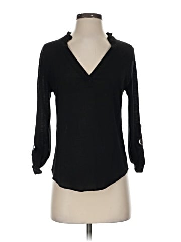 Porridge 3/4 Sleeve Blouse (view 1)
