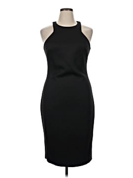 belle badgley mischka halter dress Jewel Badgley Mischka Justine Halter Neck Midi Dress, Size: 14 in White main image 1