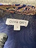 Olivia Grey 100% Polyester Gray Long Sleeve Blouse Size L - photo 7