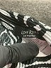Love Ryan 100% Polyester Black Kimono Size XL - photo 7