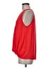 Lush 100% Polyester Red Sleeveless Blouse Size M - photo 5