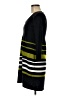 Studio One 100% Acrylic Stripes Black Casual Dress Size M - photo 5