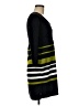 Studio One 100% Acrylic Stripes Black Casual Dress Size M - photo 4