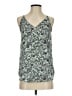 Ann Taylor LOFT Outlet 100% Polyester Green Sleeveless Blouse Size XS - photo 1