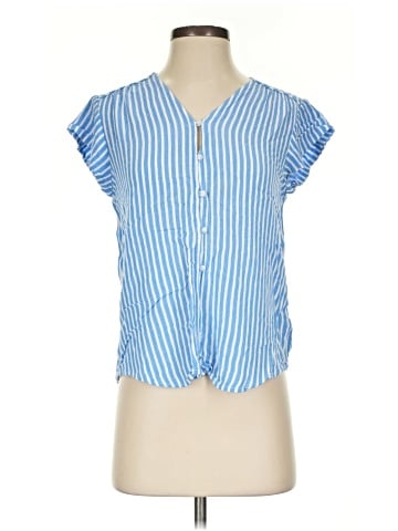 Liz Claiborne Short Sleeve Blouse (view 1)