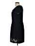 Karlie 100% Polyester Tweed Black Casual Dress Size L - photo 5