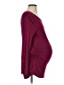 Full Moon Maternity Burgundy Long Sleeve Top Size Sm Maternity - photo 4