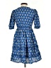 Madison Paisley Blue Casual Dress Size XS - photo 2