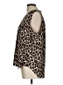 Vince Camuto 100% Polyester Animal Print Brown Sleeveless Blouse Size L - photo 5