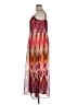 Assorted Brands 100% Polyester Print Burgundy Casual Dress Size 14 - photo 5