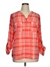 Studio Works Orange 3/4 Sleeve Blouse Size XL - photo 1