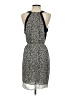 J.Crew Print Gray Casual Dress Size 0 - photo 2