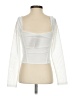Princess Polly White Long Sleeve Top Size 4 - photo 2