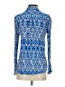 Zara Blue Long Sleeve Blouse Size S - photo 2