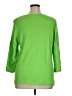 Quacker Factory 100% Cotton Green Pullover Sweater Size XL - photo 2