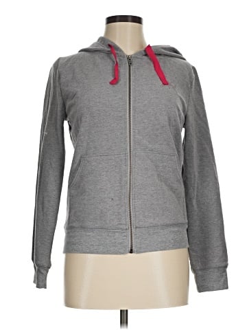 Ruby Ribbon Zip Up Hoodie (view 1)